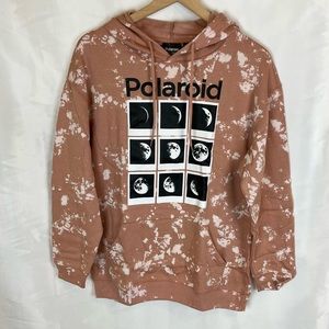 Polaroid Rose Tie-Dye Graphic Hoodie - US Size S
